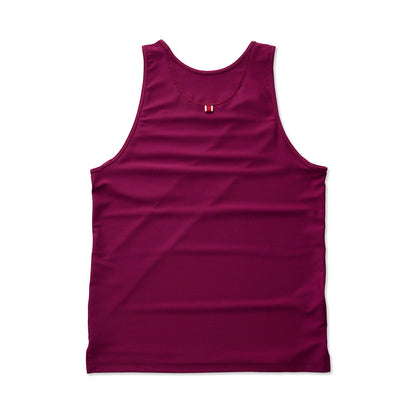 M VAN CORTLANDT SINGLET | RASPBERRY/