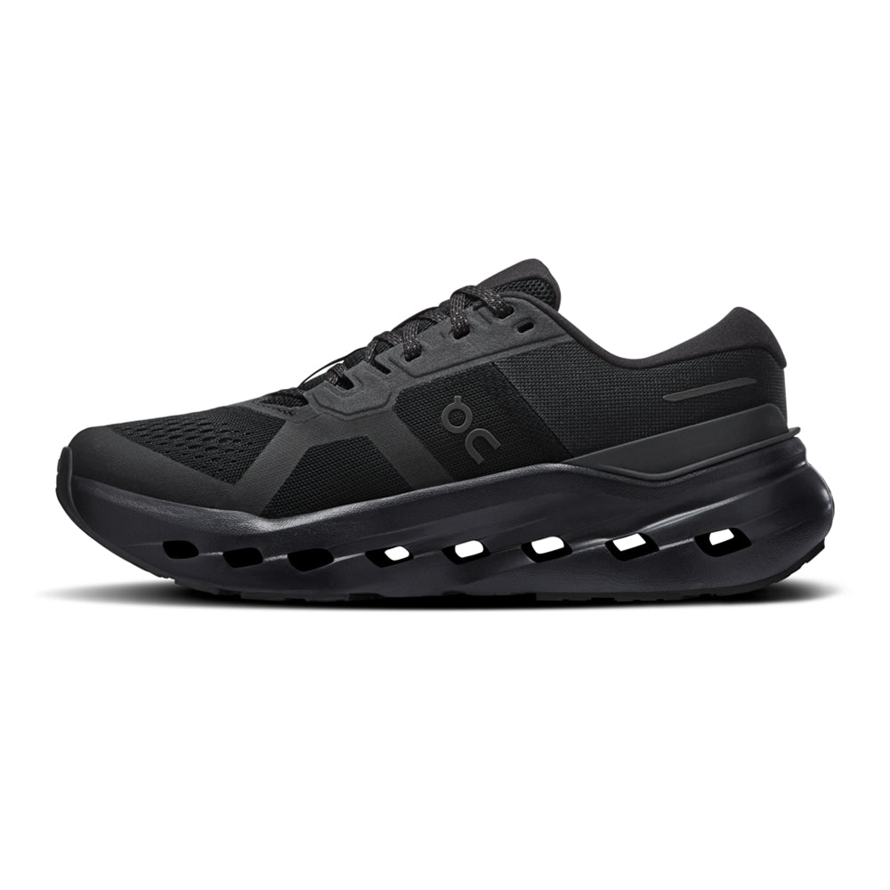 On M Cloudrunner 3 Running Shoes in Black Color