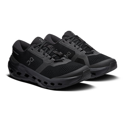On M Cloudrunner 3 Running Shoes in Black Color