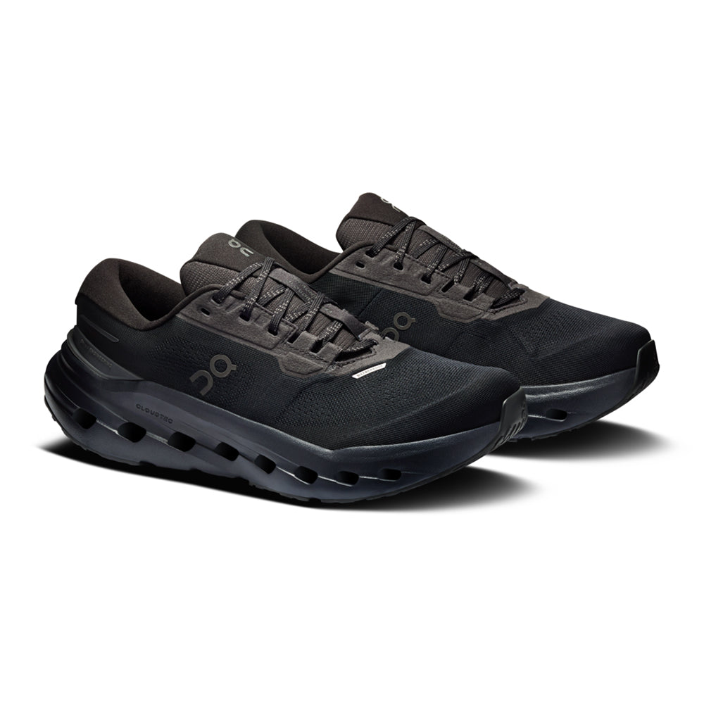 On W Cloudrunner 3 Wp Running Shoes in Black Color