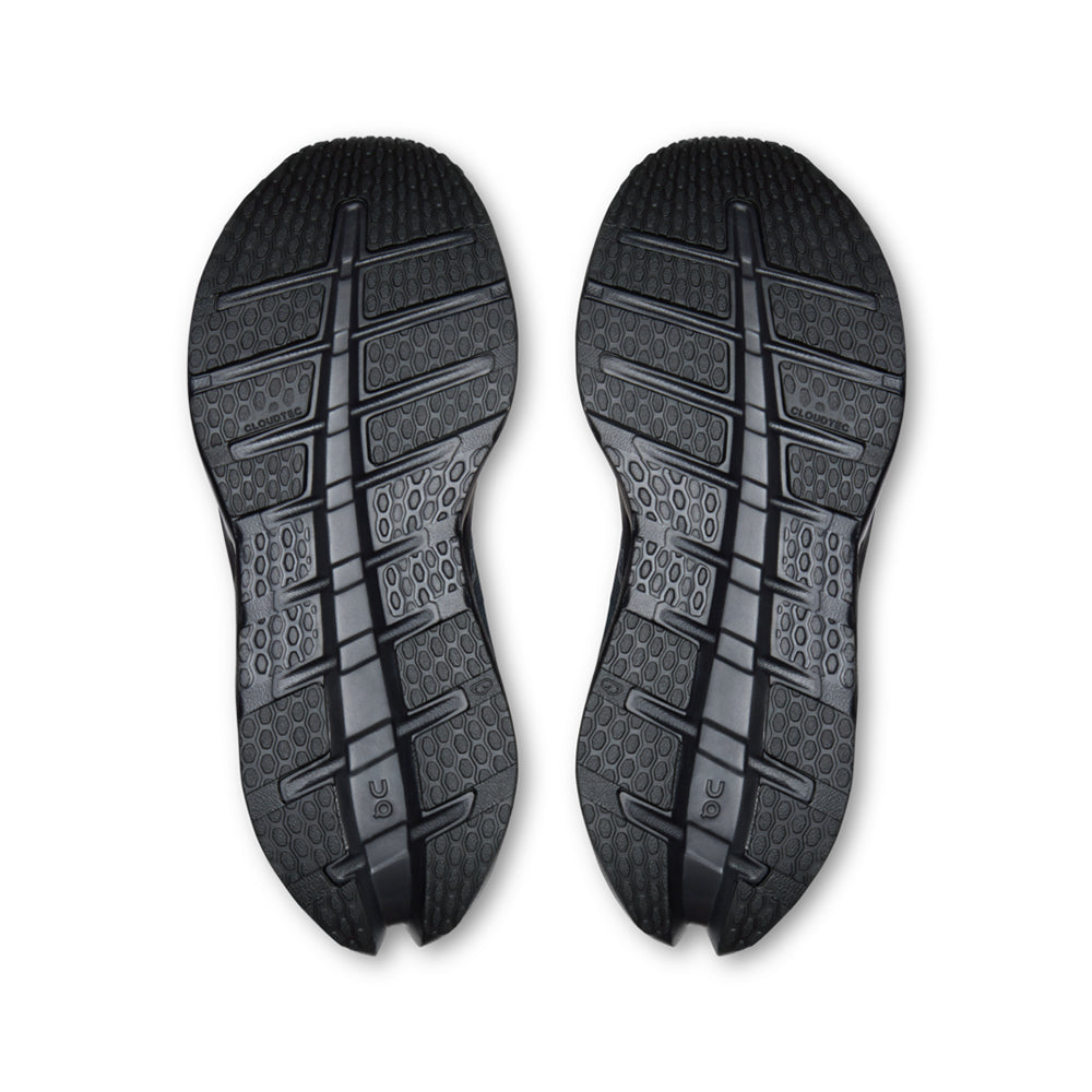 On W Cloudrunner 3 Wp Running Shoes in Black Color