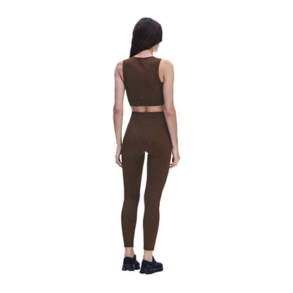 On Studio Knit Crop Tops in Brown Color