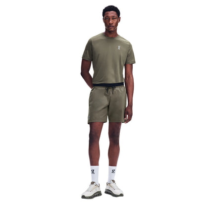 On 7In Core Shorts in Brown Color