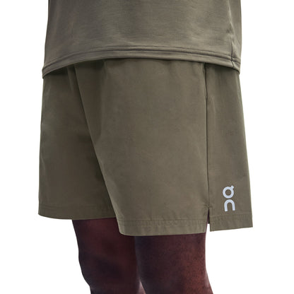 On 7In Core Shorts in Brown Color