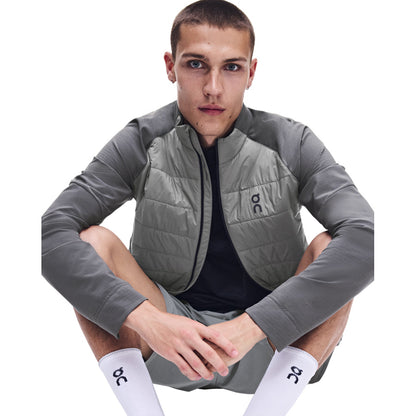 On Weather Hybrid Jacket Running Jackets in Black Color