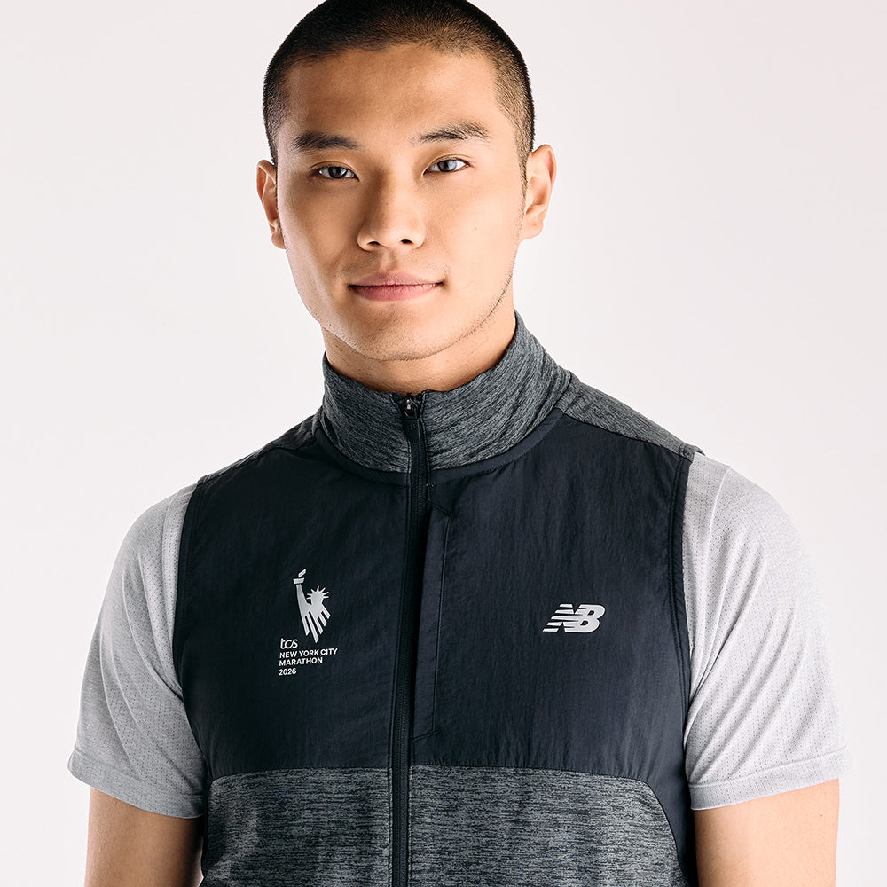 NYCM HEAT GRID VEST | BK BLACK