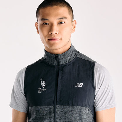 NYCM HEAT GRID VEST | BK BLACK