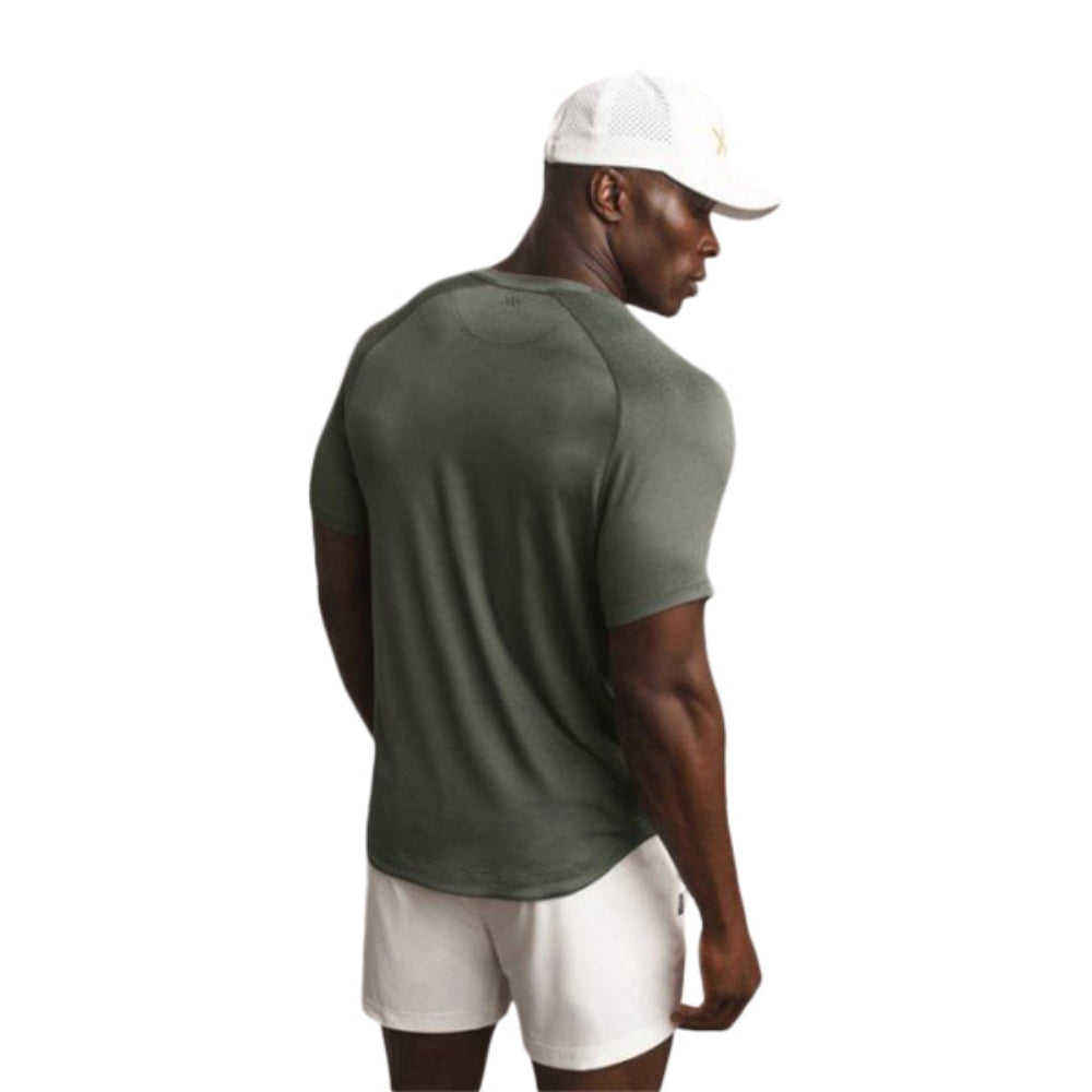 Rhone Atmosphere Tee Tops in Green Color