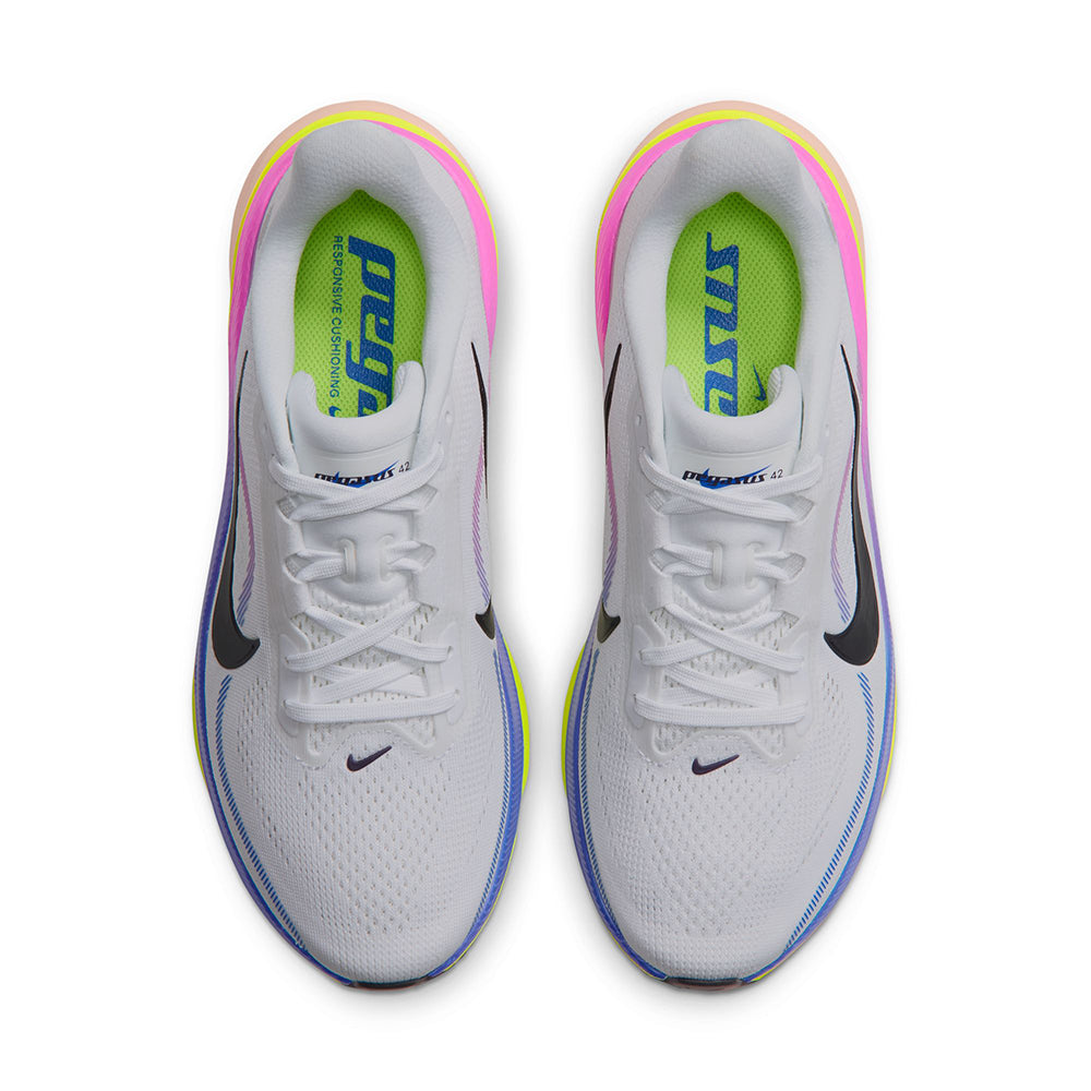 Nike W Pegasus 42 Running Shoes in White Color