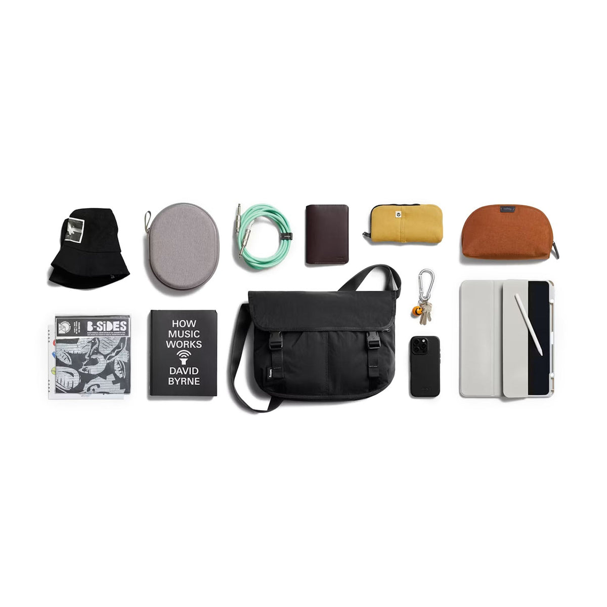 CINCH MESSENGER BAG | BLK-243