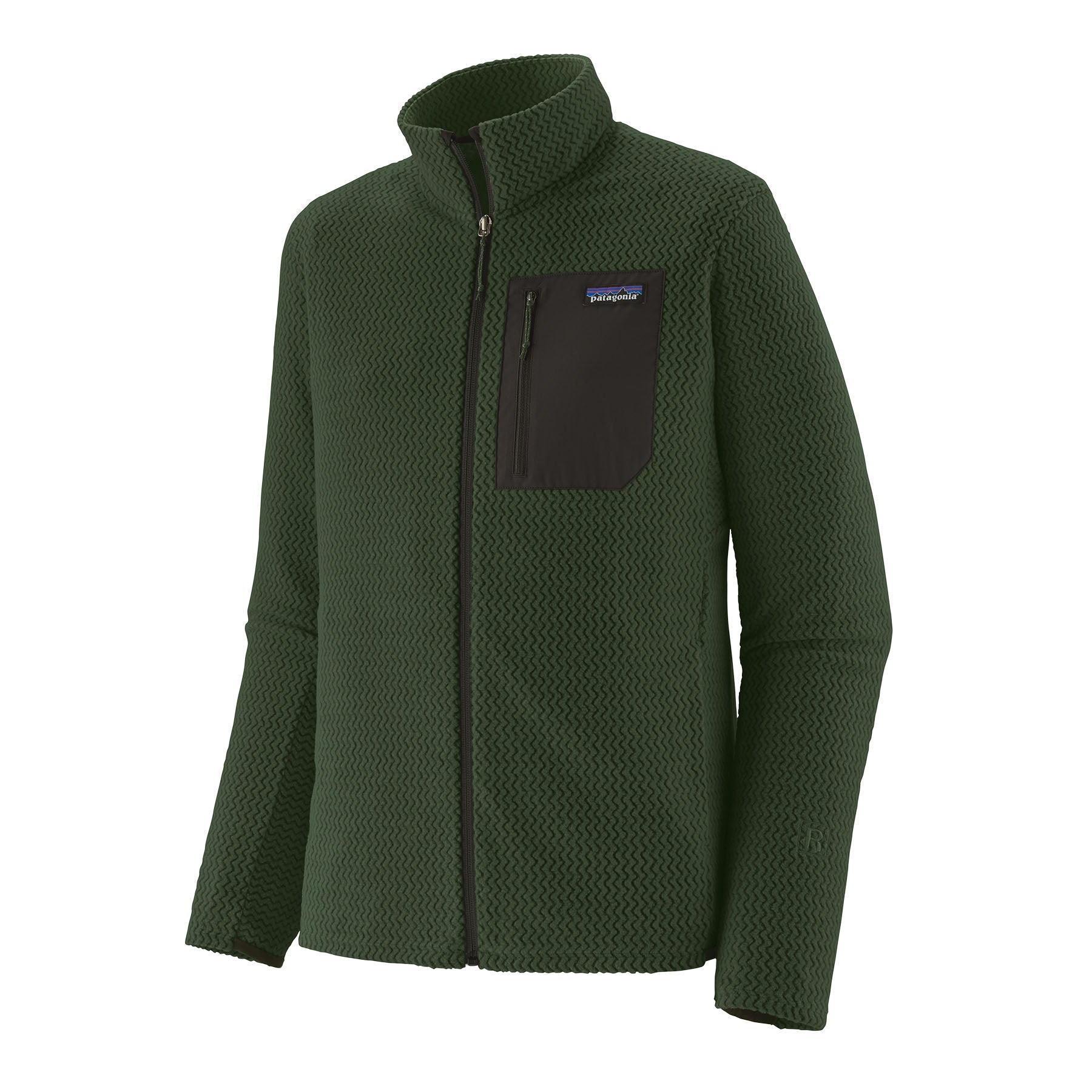 Patagonia M'S R1 Air Jkt Midlayer in Green Color