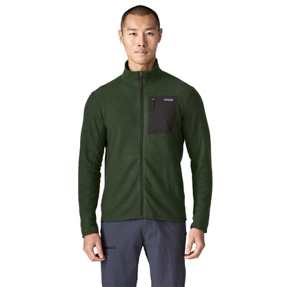 Patagonia M'S R1 Air Jkt Midlayer in Green Color