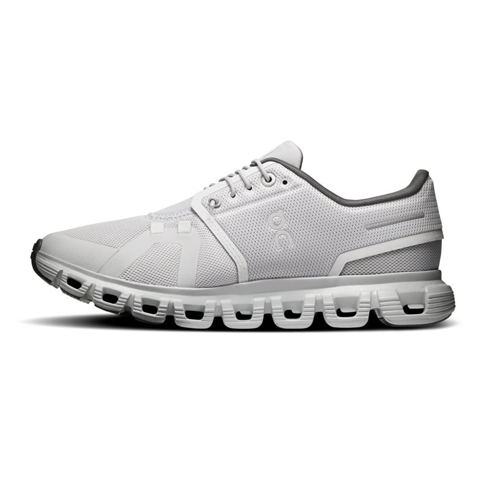 On Cloud 6 Sneakers in White Color