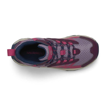 Merrell Moab Speed 2 Mid Wp Boots in Pink Color
