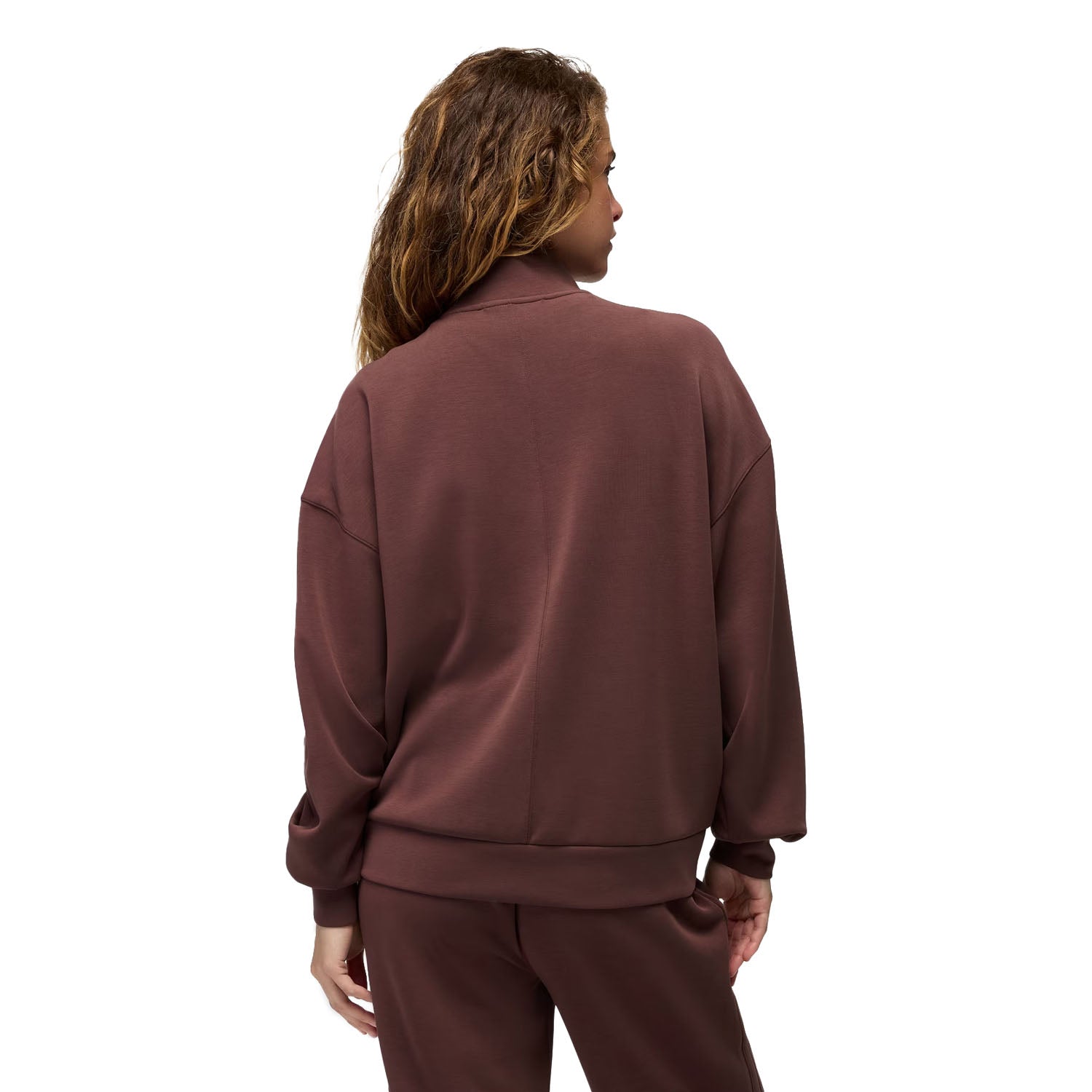 W SHEA RELAX 1/2 ZIP | CACAO