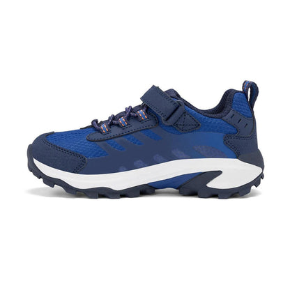 Merrell Moab Speed 2 Low AC Boots in Blue Color