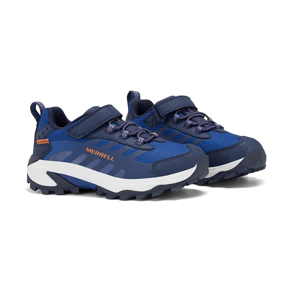 Merrell Moab Speed 2 Low AC Boots in Blue Color