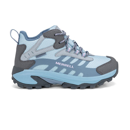 Merrell Moab Speed 2 Mid Boots in Grey Color