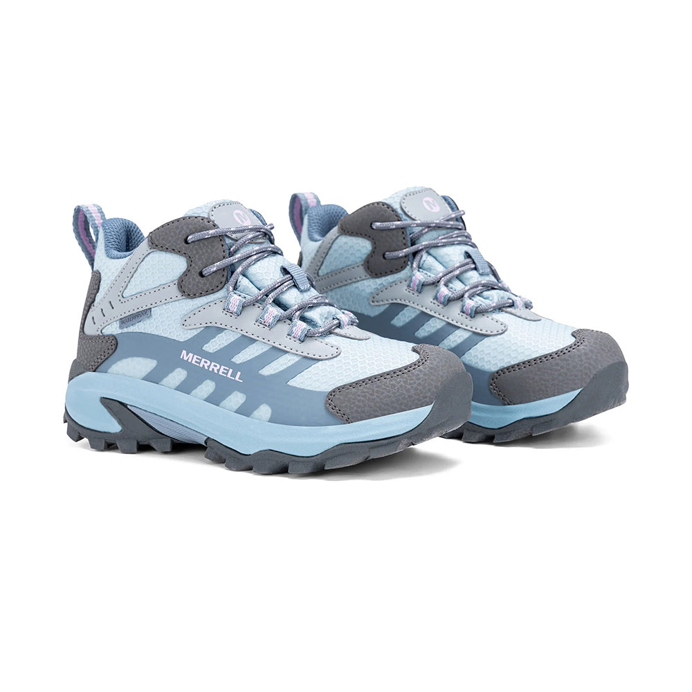 Merrell Moab Speed 2 Mid Boots in Grey Color