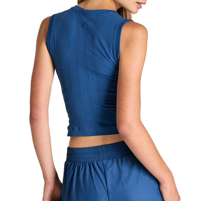 W PRO SEAMLESS TANK | BLUE QUART