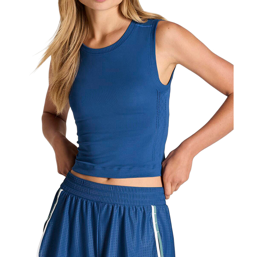W PRO SEAMLESS TANK | BLUE QUART