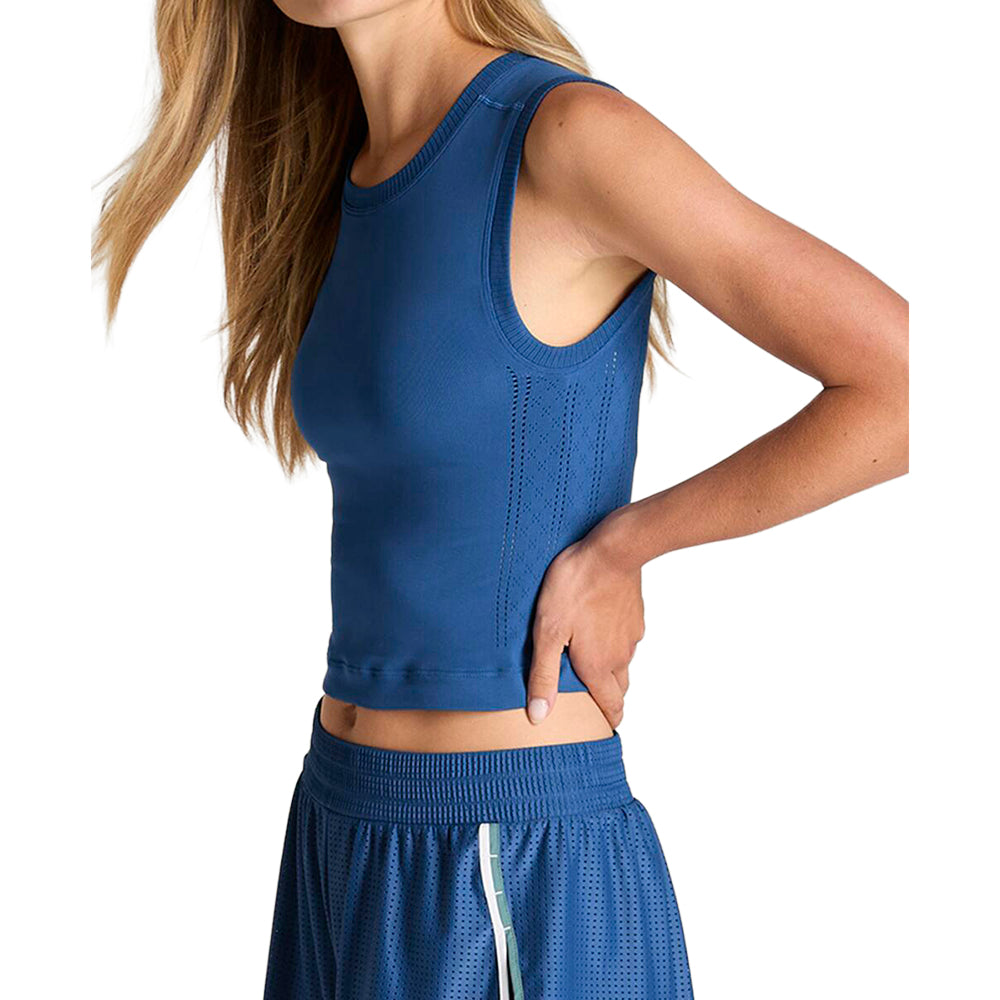W PRO SEAMLESS TANK | BLUE QUART