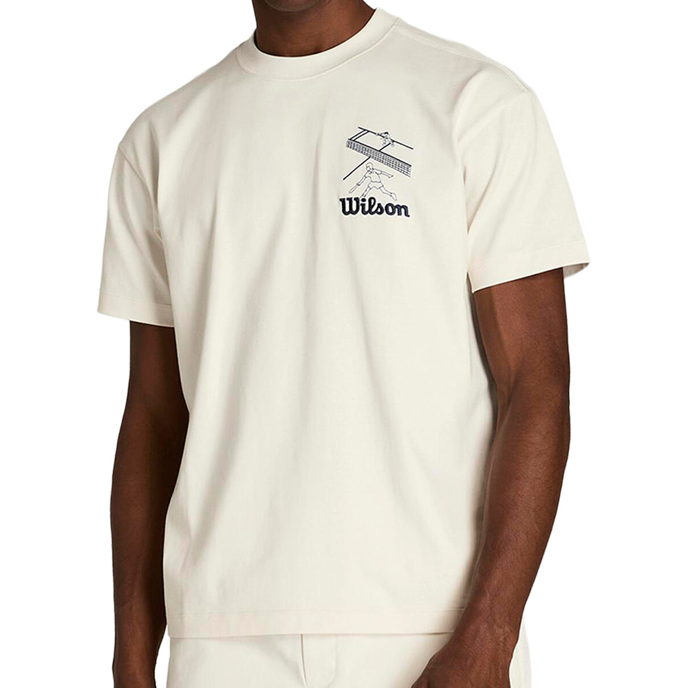 M CLASSIC GRAPHIC TEE | SANDRIFT/C
