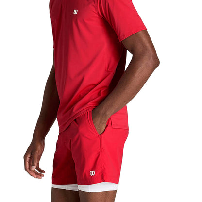 M TENNIS VOLLEY SHORT 6I | VARSITY RE