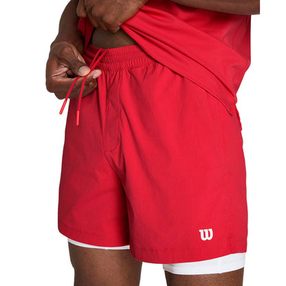 M TENNIS VOLLEY SHORT 6I | VARSITY RE
