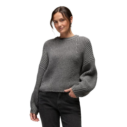 SUNDAY RIVER CREW SWEAT | HEATHER GR