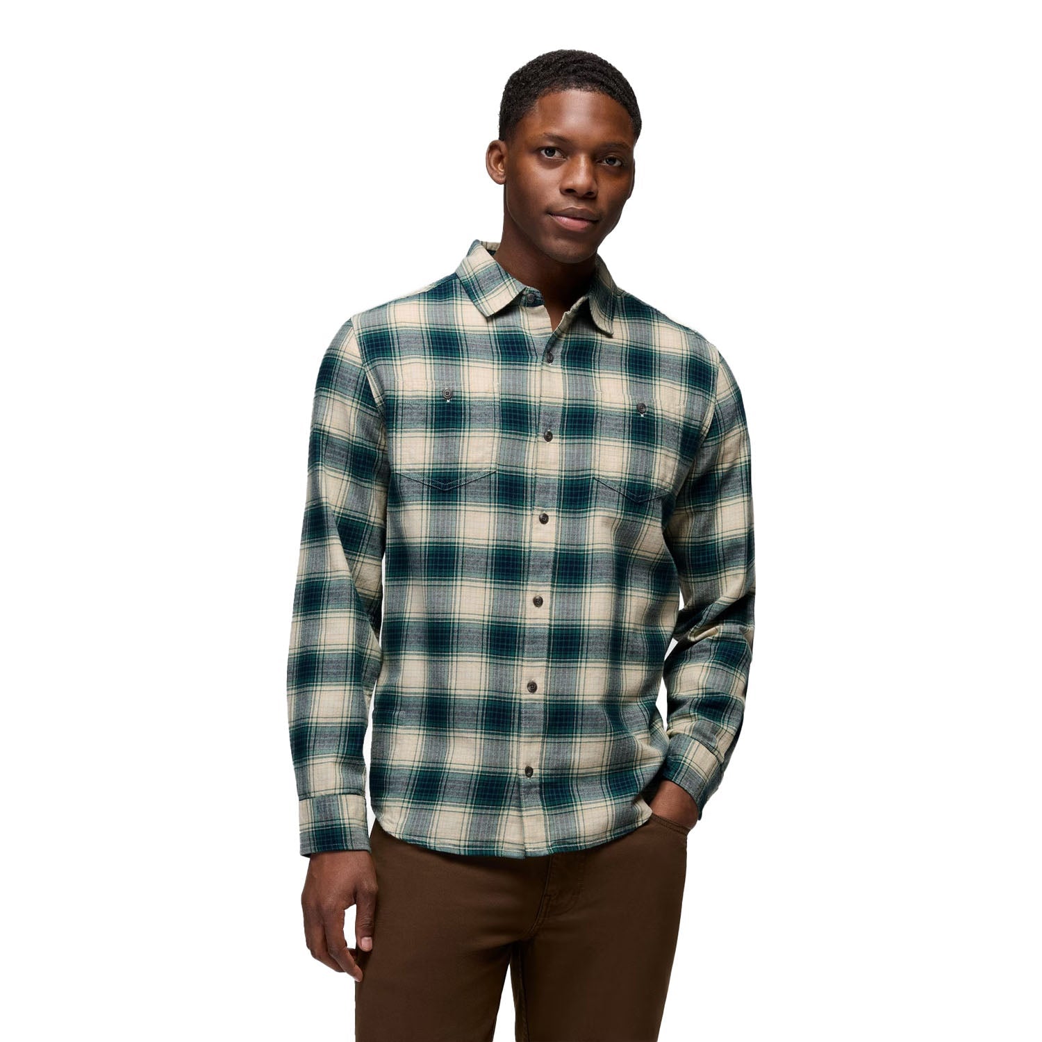 DOLBERG FLANNEL SHIRT | 407-BLUECO