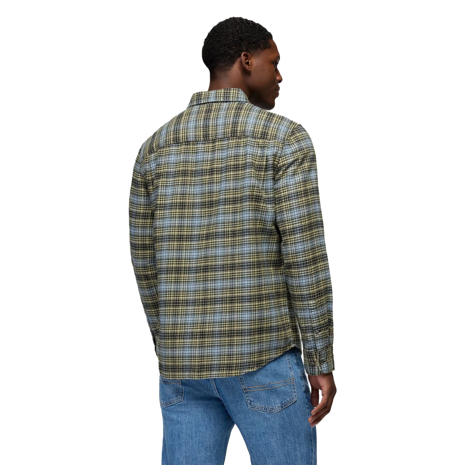 DOLBERG FLANNEL SHIRT | 001-BLKBLU