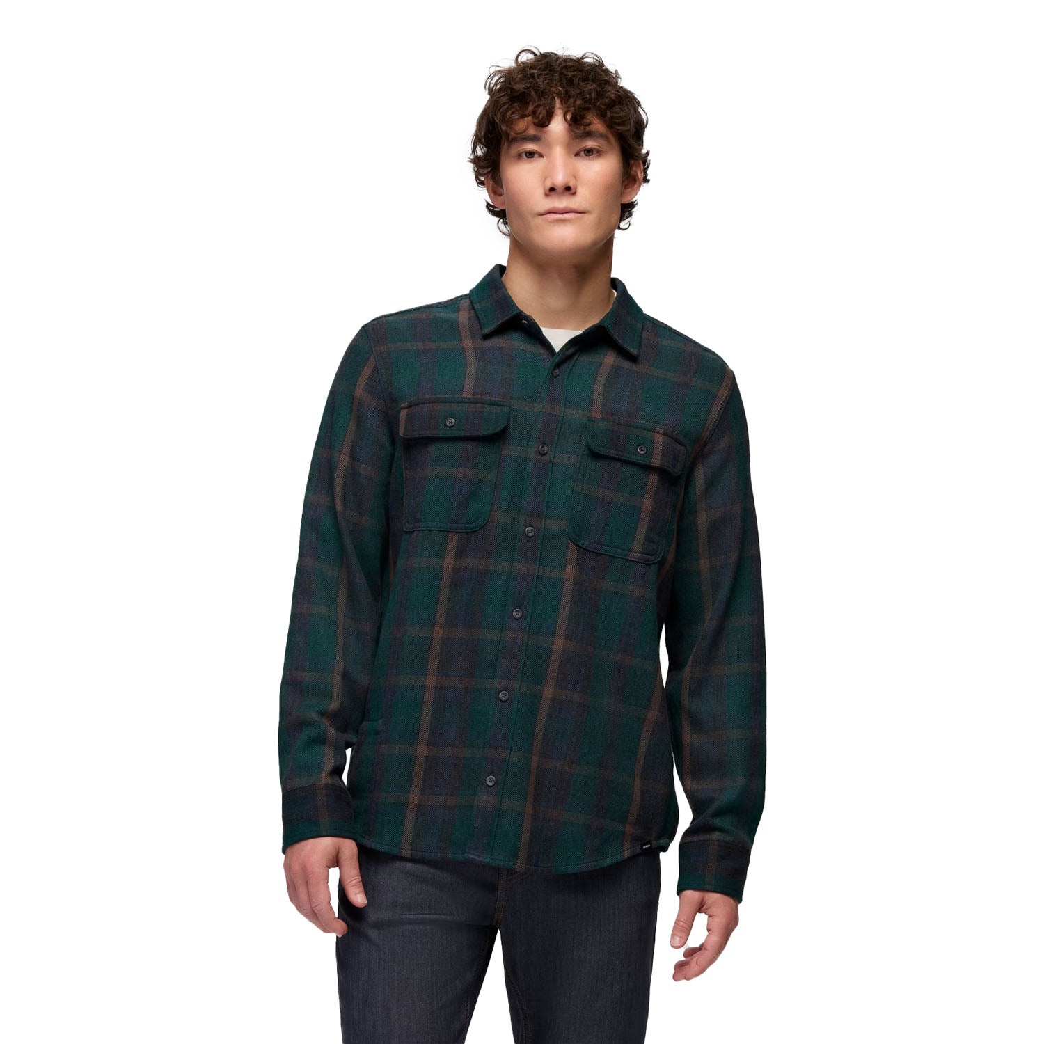 M WESTBROOK  FLANNEL SHH | COAL SHAD