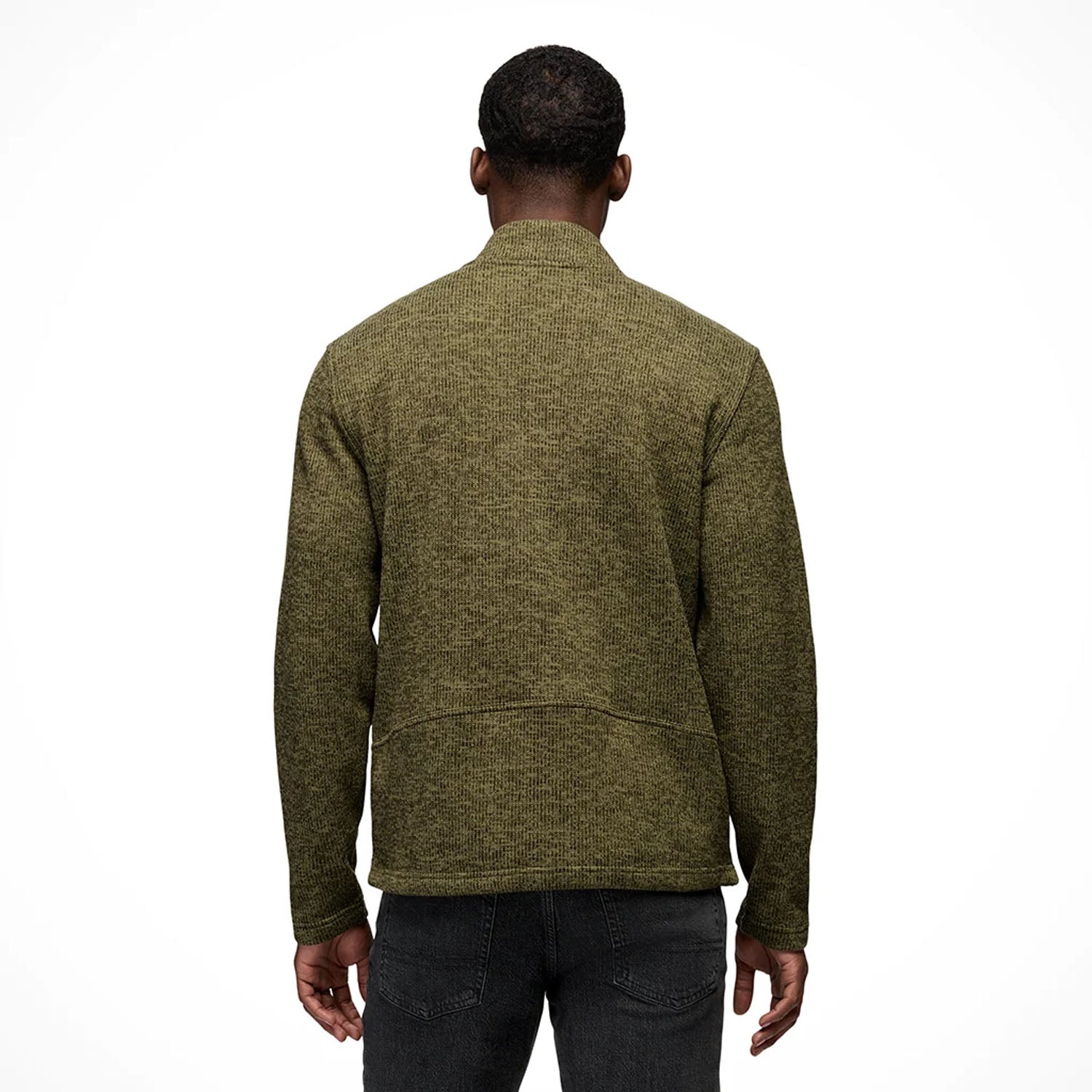 M TWO HARBORS  1/4 ZIP | CARGE GREE