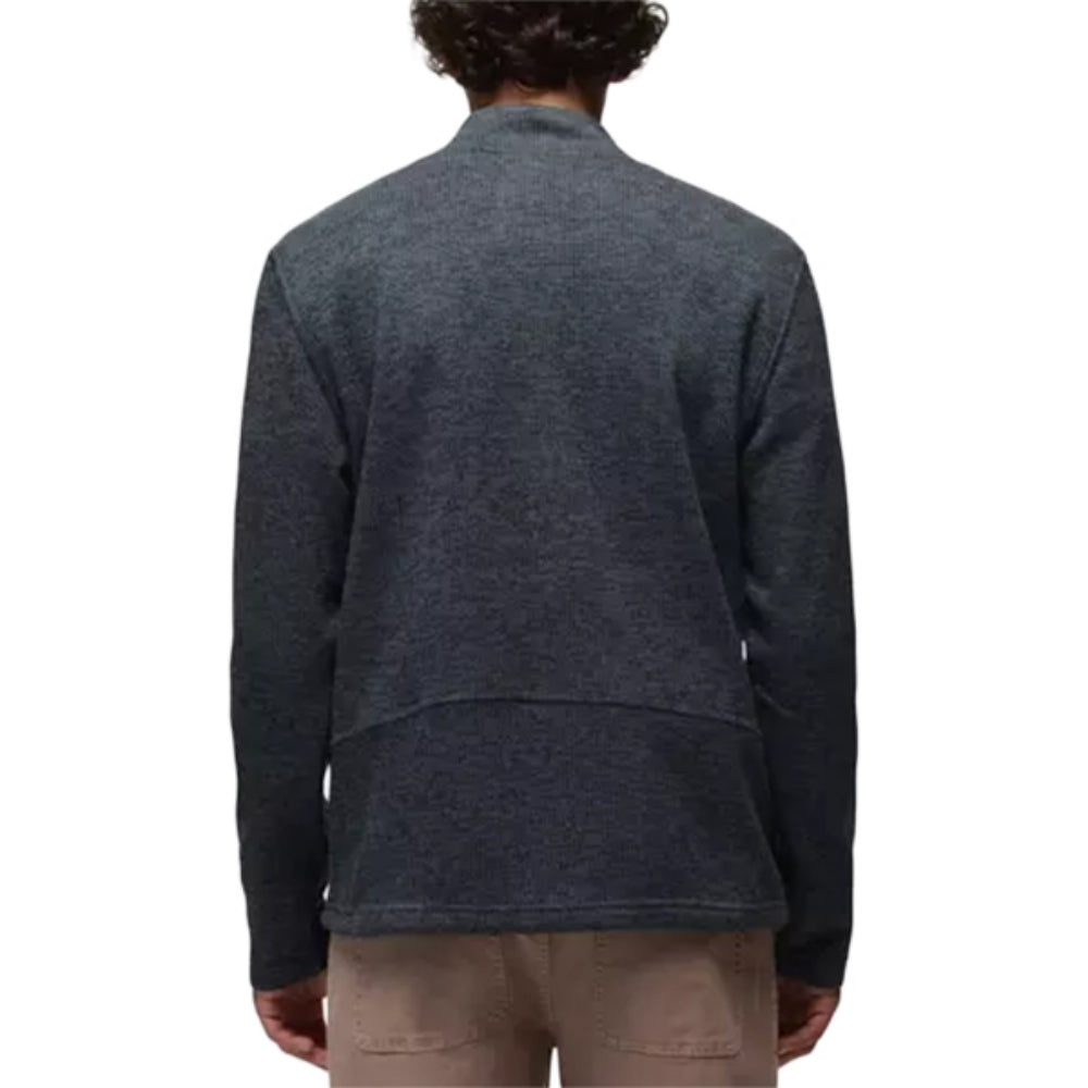 Prana M Two Harbors 1/4 Zip Tops in Blue Color