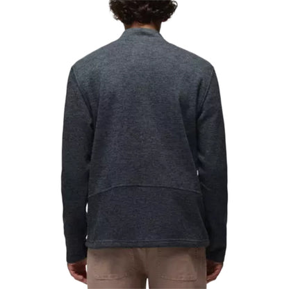 Prana M Two Harbors 1/4 Zip Tops in Blue Color