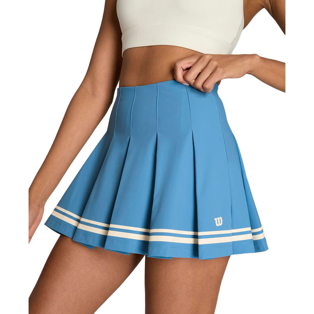 W CLASSIC PLEATED MINI S | ALLY BLUE