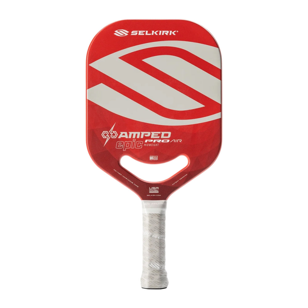 Selkirk Sport Amped Pro Air Epic Pickle Ball Paddles in Red Color