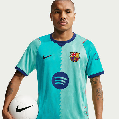 Nike Fcb 26/27 Stad 3Rd Jersy Fan Apparel in Green Color