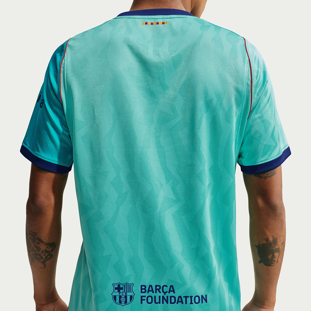 Nike Fcb 26/27 Stad 3Rd Jersy Fan Apparel in Green Color