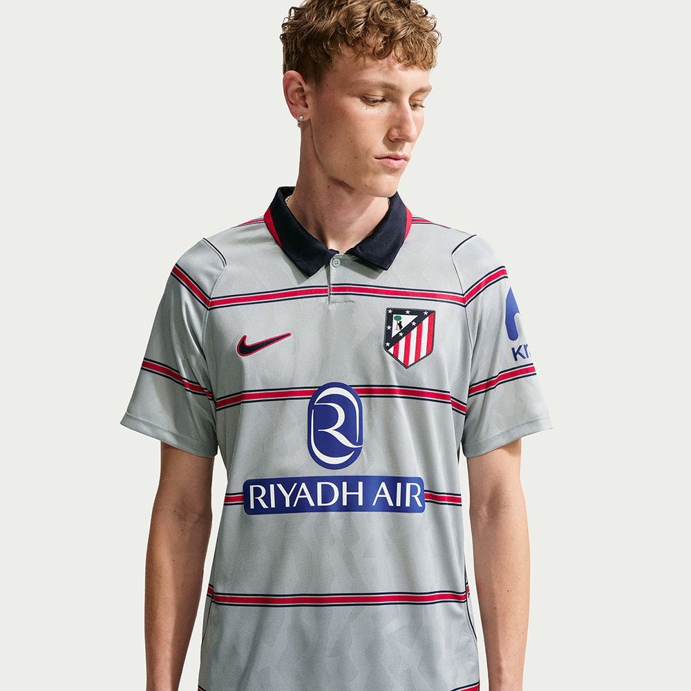 Nike Atm Stad Df 3Rd Jrsy Fan Apparel in Grey Color