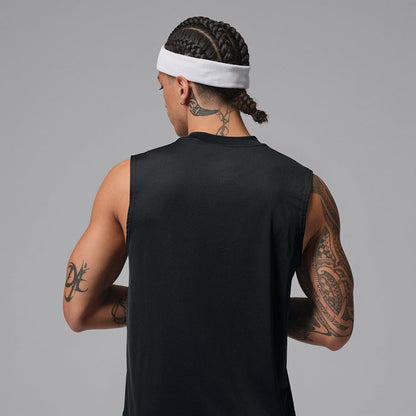 Jordan Mj Sport Slvls Tee Fan Apparel in Black Color