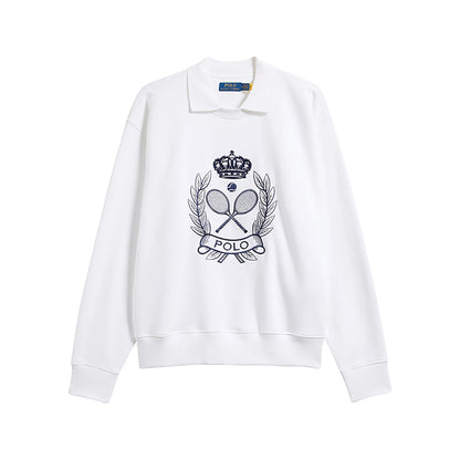 USO LS SWEATSHIRT | WHITE MULT