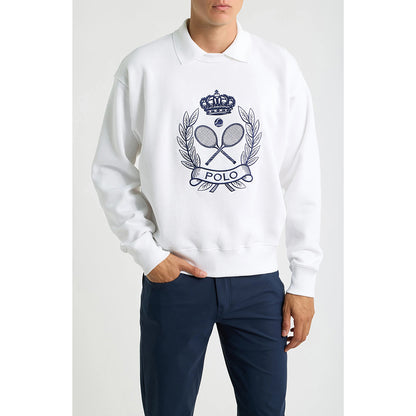 USO LS SWEATSHIRT | WHITE MULT