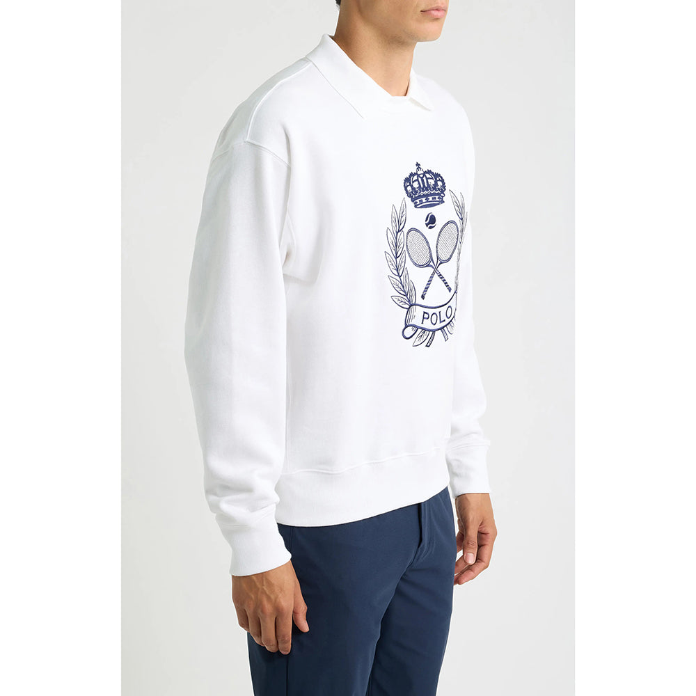USO LS SWEATSHIRT | WHITE MULT