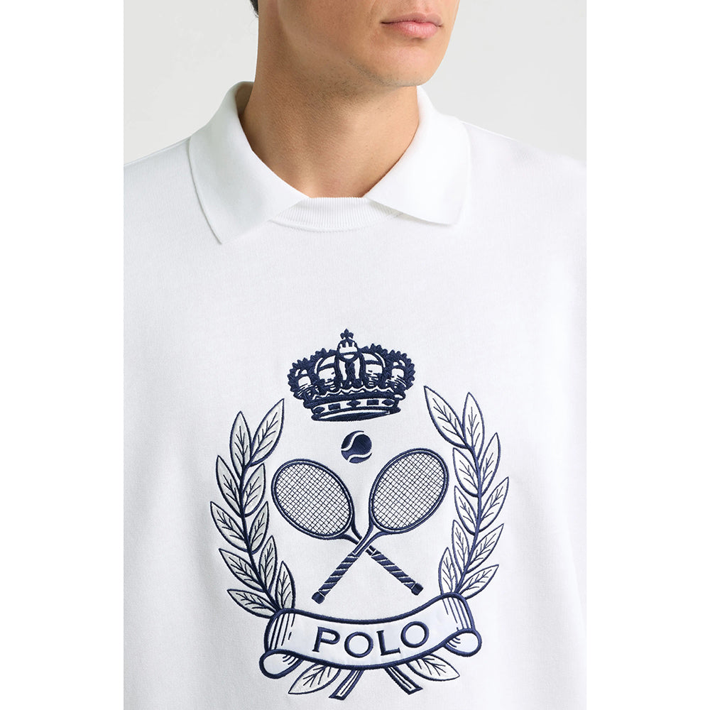 USO LS SWEATSHIRT | WHITE MULT