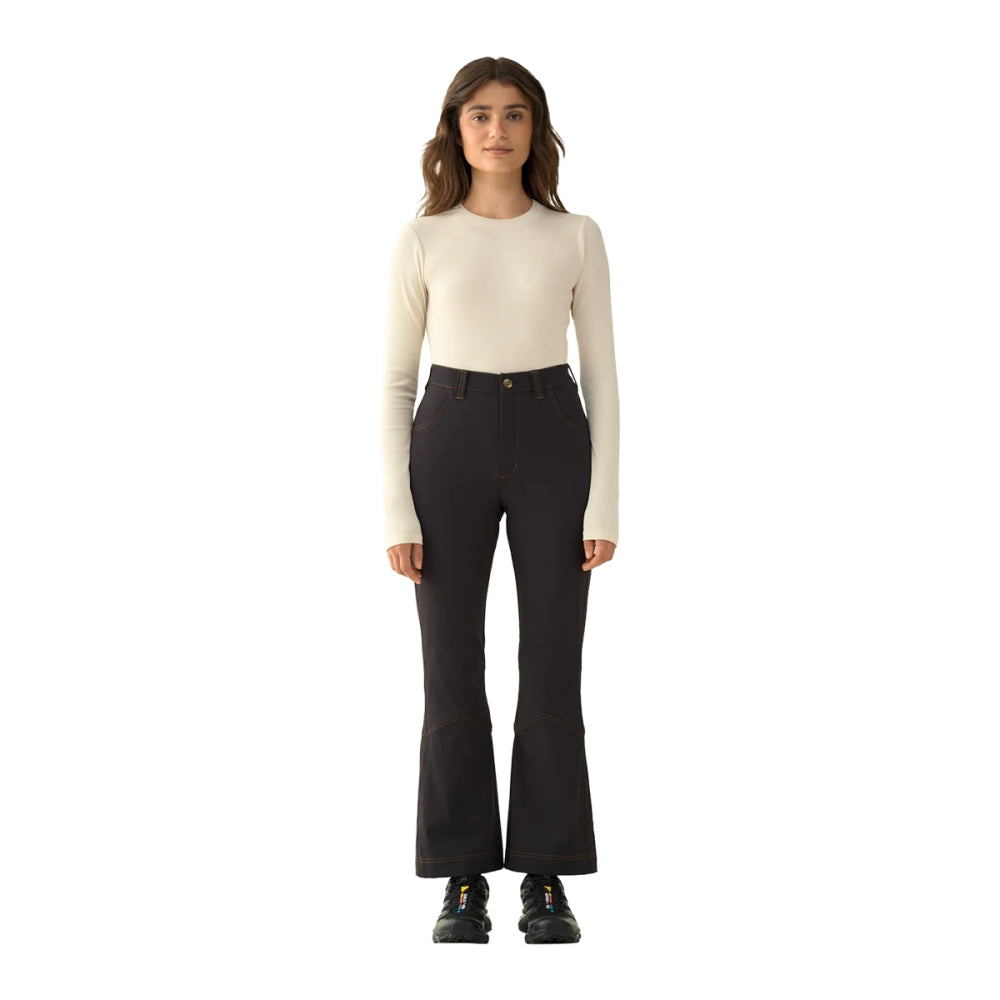 KICK FLARE TROUSERS | BASALT