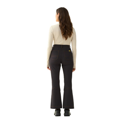 KICK FLARE TROUSERS | BASALT