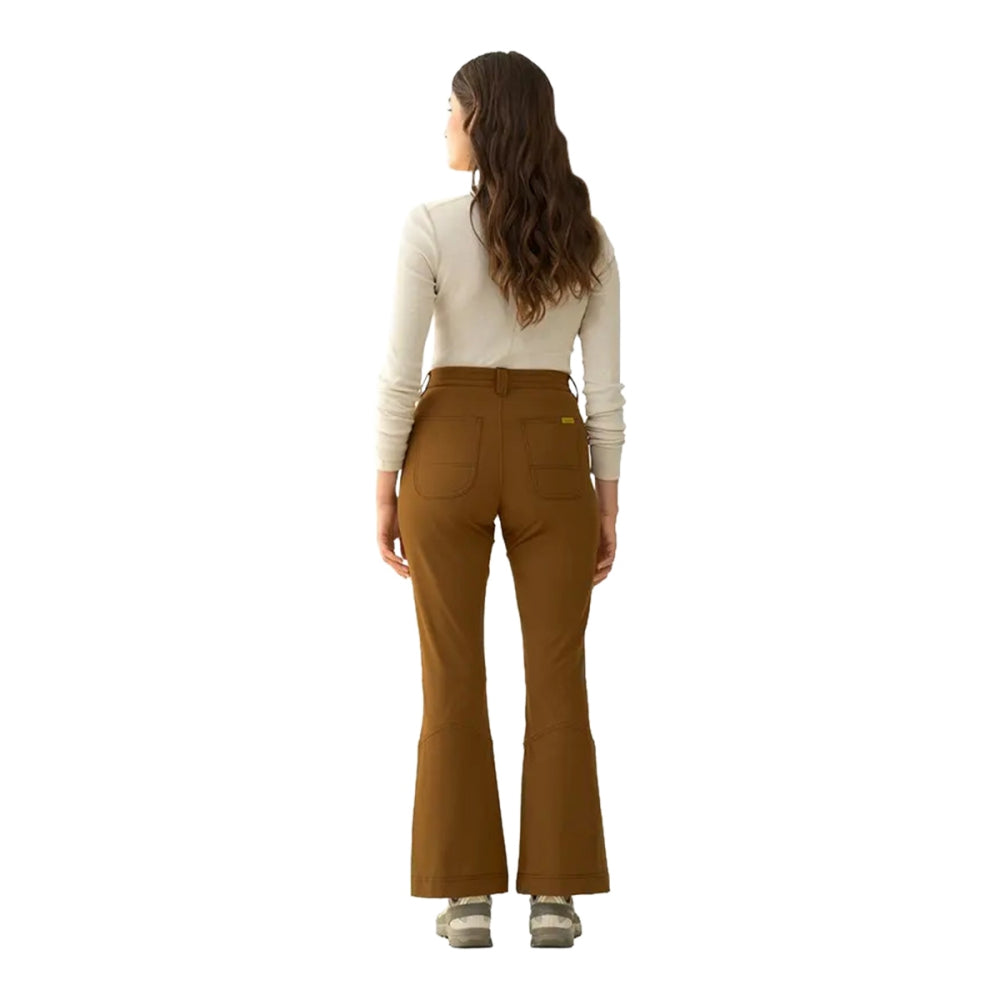 KICK FLARE TROUSERS | MADRONE