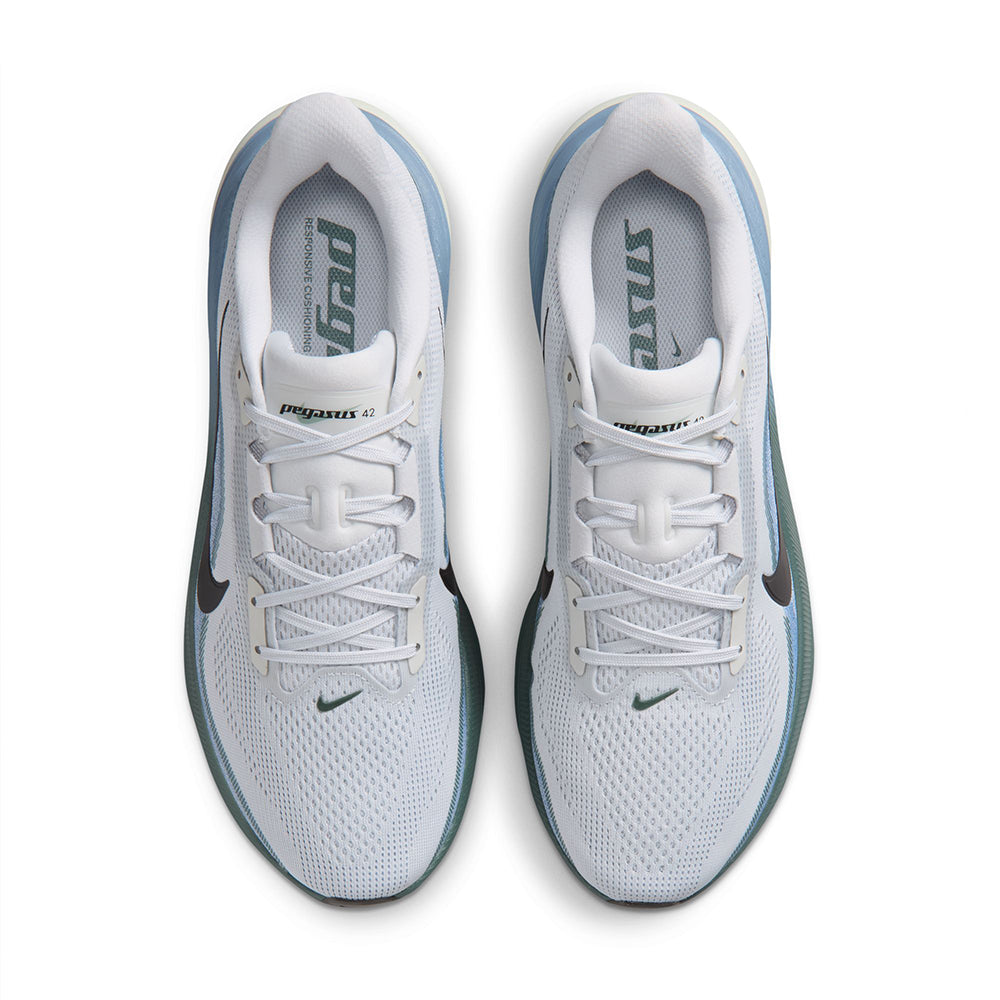 Nike M Pegasus 42 Running Shoes in White Color